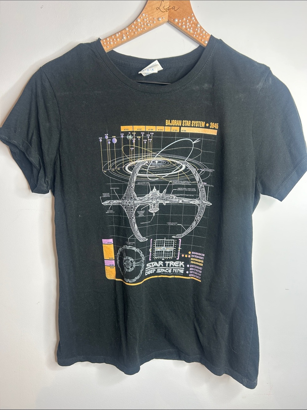 Star Trek Deep Space Nine Graphic Tee - Black